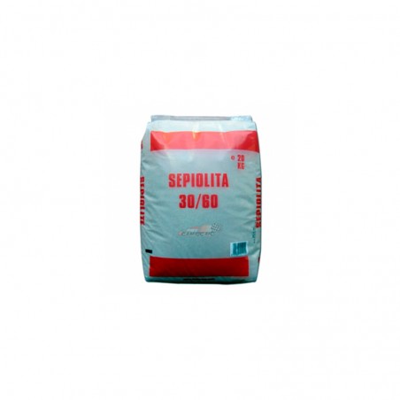 Saco de Sepiolita 20 kg 20/80 Grano Fino - Absorbente Industrial Eficaz