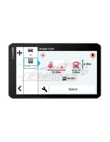Navegador GPS Garmin dēzl™ LGV720 - Pantalla de 7" para camiones