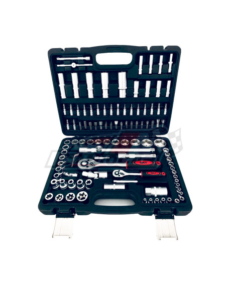 Estuche de Herramientas 108 Piezas - Calidad Profesional en Cromo Vanadio