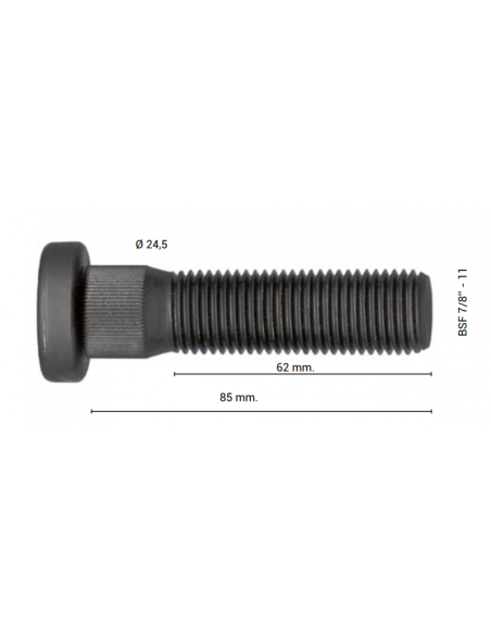 Perno de Rueda de 85 mm para Camión Scania - Máxima durabilidad