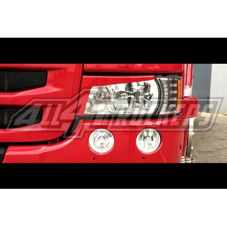 Pestañas faro de fibra Scania Universal