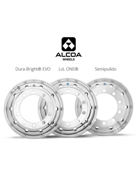 Llanta Alcoa 22.5x11.75 ET135mm - Compatible con DAF, Scania, Iveco