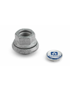 Tuerca Geomet para Llantas Alcoa en Camiones Volvo  Rosca 7/8" 14 UNF