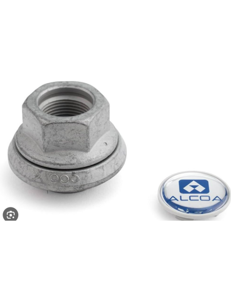 Tuerca de rueda Geomet M20 x 1.5 corta para llantas Alcoa