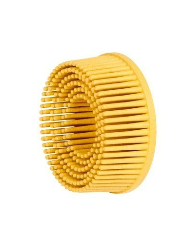 Disco Bristle 50 mm P080 amarillo - Limpieza eficiente de superficies