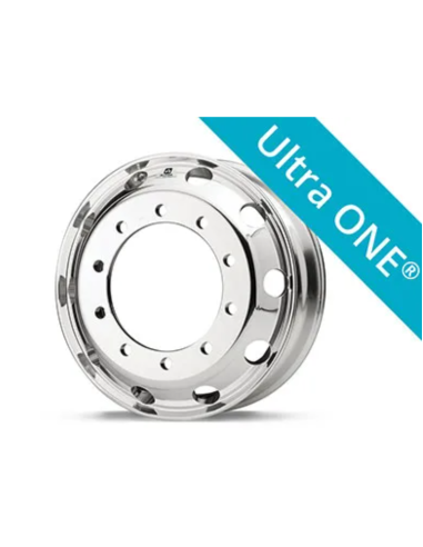 Llanta Alcoa 22.5 x 7.50 Brushed - Ligera y Resistente para Camión