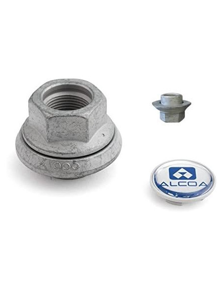 Tuerca Alcoa Geomet M18 x 1.5 corta sin inserción para llantas