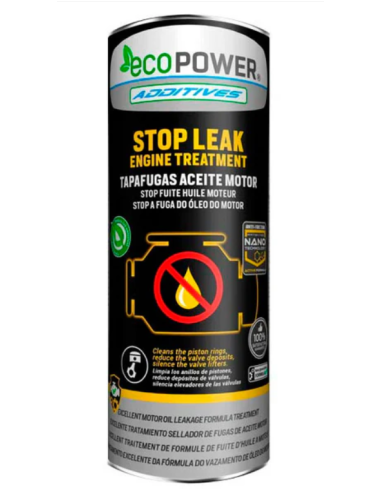 Tapa Fugas Aceite 1L - Repara Fugas en el Sistema de Lubricación