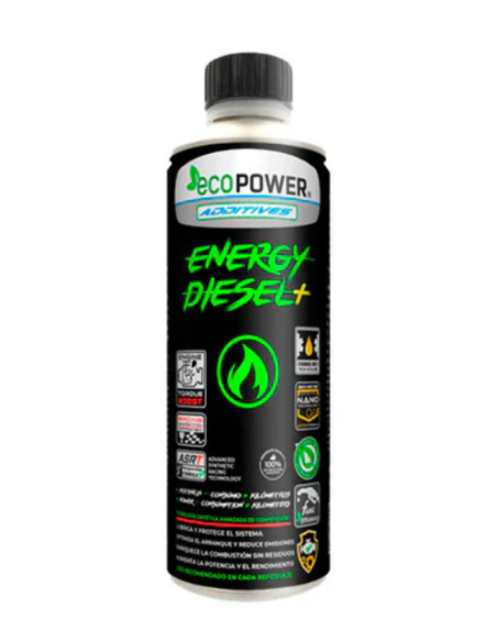 Energy Diésel Plus 400ml - Mejora Potencia y Reduce Consumo