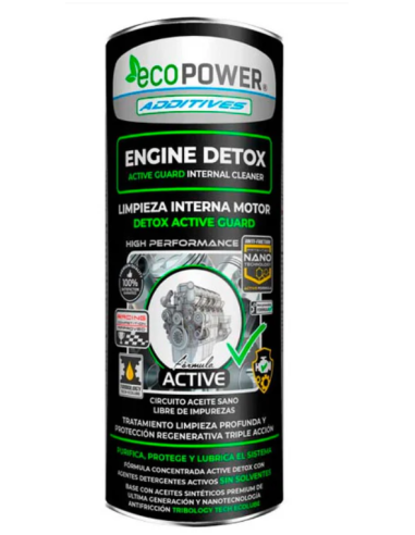 Limpieza Motor Detox Active 1L - Limpia el Circuito Aceite Profesional