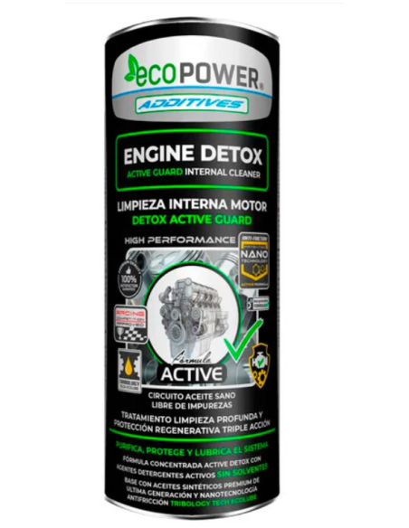 Limpieza Motor Detox Active 1L - Limpia el Circuito Aceite Profesional