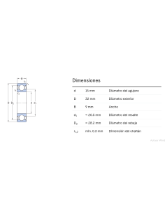 Rodamiento Rígido de Bola 1 Hilera - Precisión y Durabilidad 2