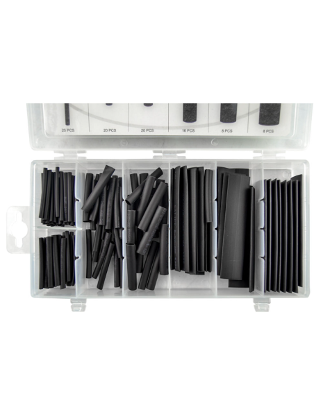 Estuche Tubos Termorretráctiles 127 Piezas - Protección de Cables