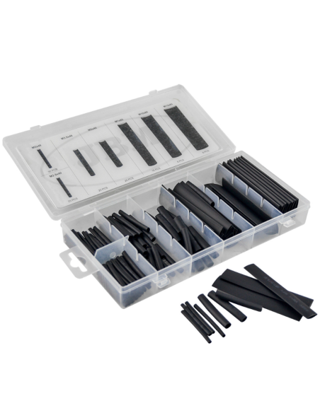 Estuche Tubos Termorretráctiles 127 Piezas - Protección de Cables