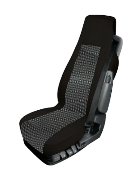 Funda de Asiento para Camión Gris y Negro - Protección y Confort