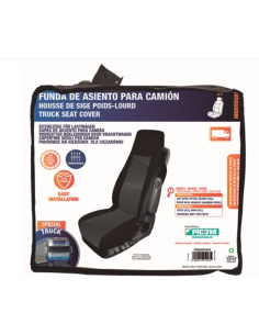 Funda de Asiento para Camión Gris y Negro - Protección y Confort 2