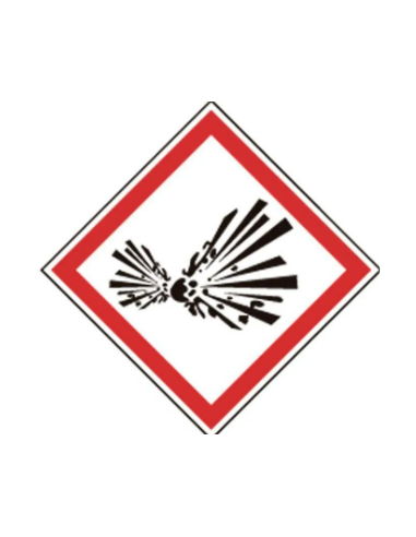 Seal Adhesiva Materiales Peligrosos 100x1 - Seguridad y Control