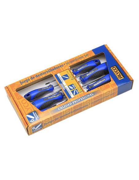 JUEGO 6 DESTORNILLADORES
