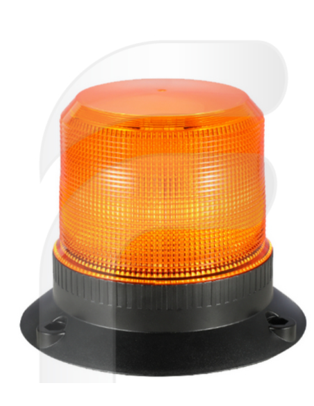 Luz Destellante LED 10-100V Ø100 mm - Señalización Segura