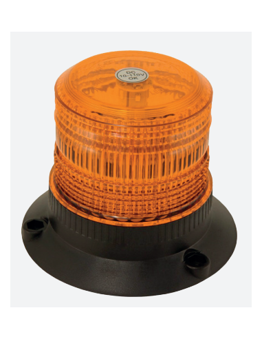Luz Destellante LED 10-100V Ø100 mm - Señalización Segura