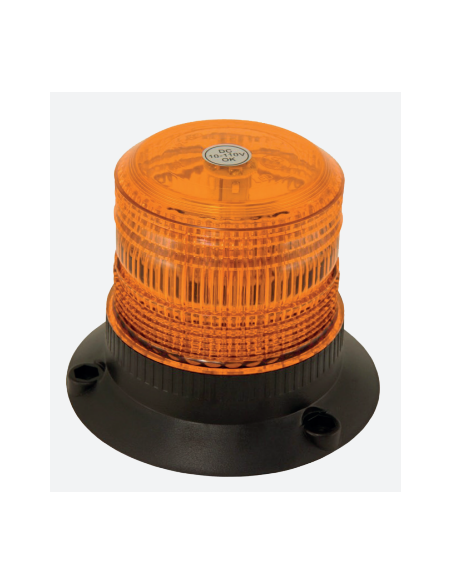 Luz Destellante LED 10-100V Ø100 mm - Señalización Segura
