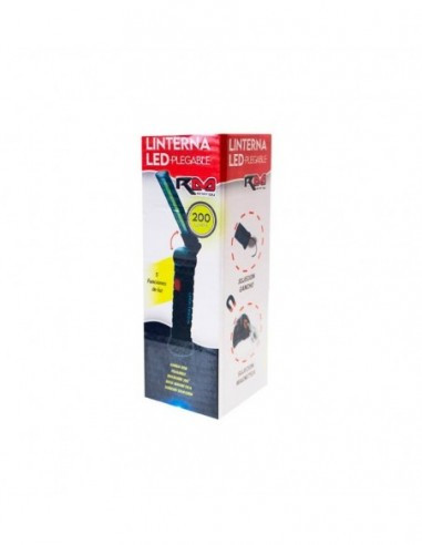 Linterna LED Plegable 200 Lúmenes - Taller o camión