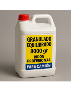 Granulado Equilibrado 8000 gr - Bidón Profesional para Camión