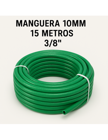 Manguera Neumática 15 m 3/8" - Alta Resistencia y Flexibilidad