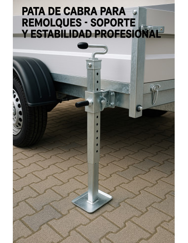 Pata de Cabra para Remolques - Soporte y Estabilidad Profesional