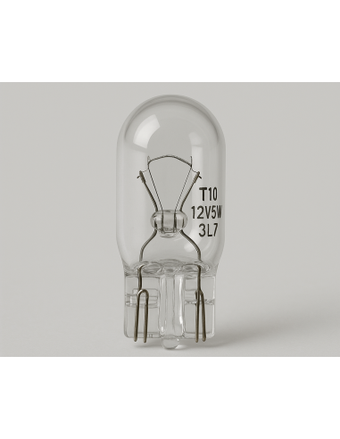 Lámpara cuña T-10 12V 5W - Iluminación vehicular eficiente