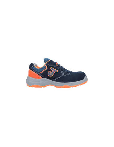 Zapatilla de seguridad Cromo S1P - Marino/Naranja Talla 44