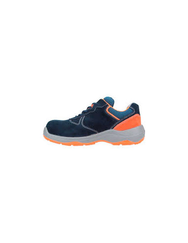 Zapatilla de seguridad Cromo S1P - Marino/Naranja Talla 44