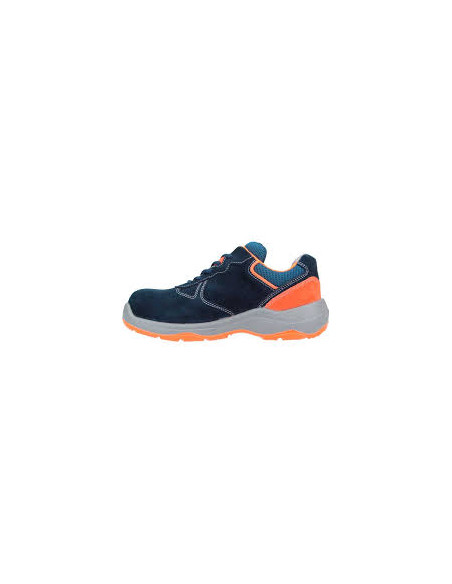 Zapatilla de seguridad Cromo S1P - Marino/Naranja Talla 45