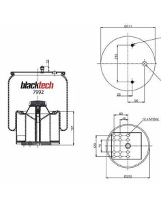 Fuelle EQ 811 MB Blacktech - Suspensión Camión