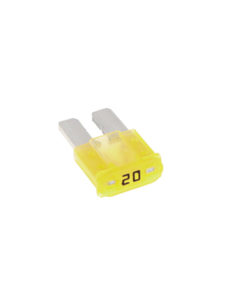 Fusible Micro 20A Amarillo - Vehículos 12/24V