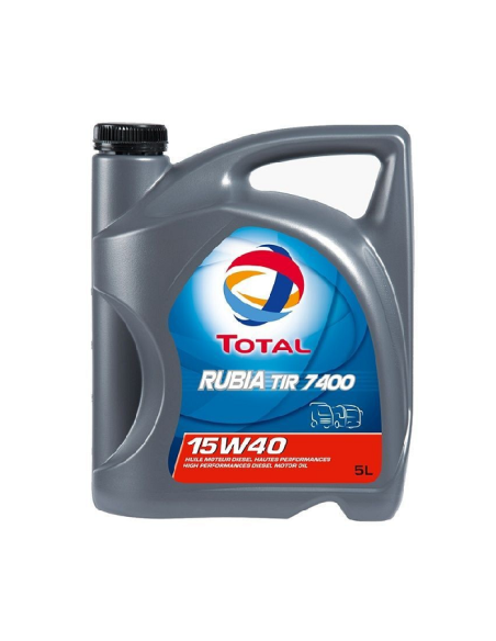 Aceite Rubia TIR 7400 15W40 5L - TOTAL