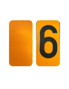 Número Panel Intercambiable Nº 6 A824M6 - Paneles para Camiones