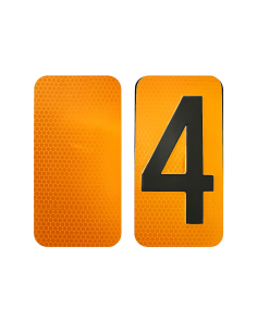 Número Panel Intercambiable Nº 4 A824M4 - Paneles para Camiones