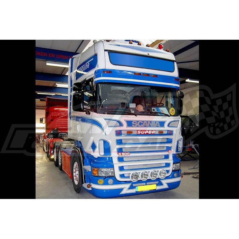 Visera de fibra Scania 4-R Serie Topline
