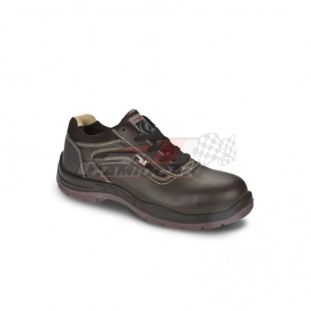 J'hayber Paddock 2.0 S3 SRC - Zapato de Seguridad en Piel Flor con Puntera de Fibra de Vidrio