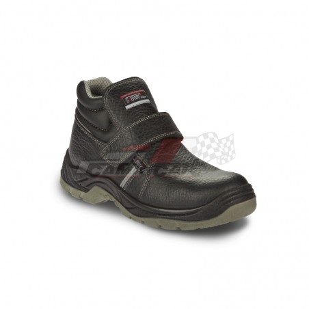 Jhayber New Dakota S3 SRC - Bota de Seguridad en Piel Flor con Puntera y Plantilla de Acero