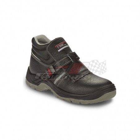 Jhayber New Detroit S3 SRC - Bota de Seguridad en Piel Flor con Puntera y Plantilla de Acero