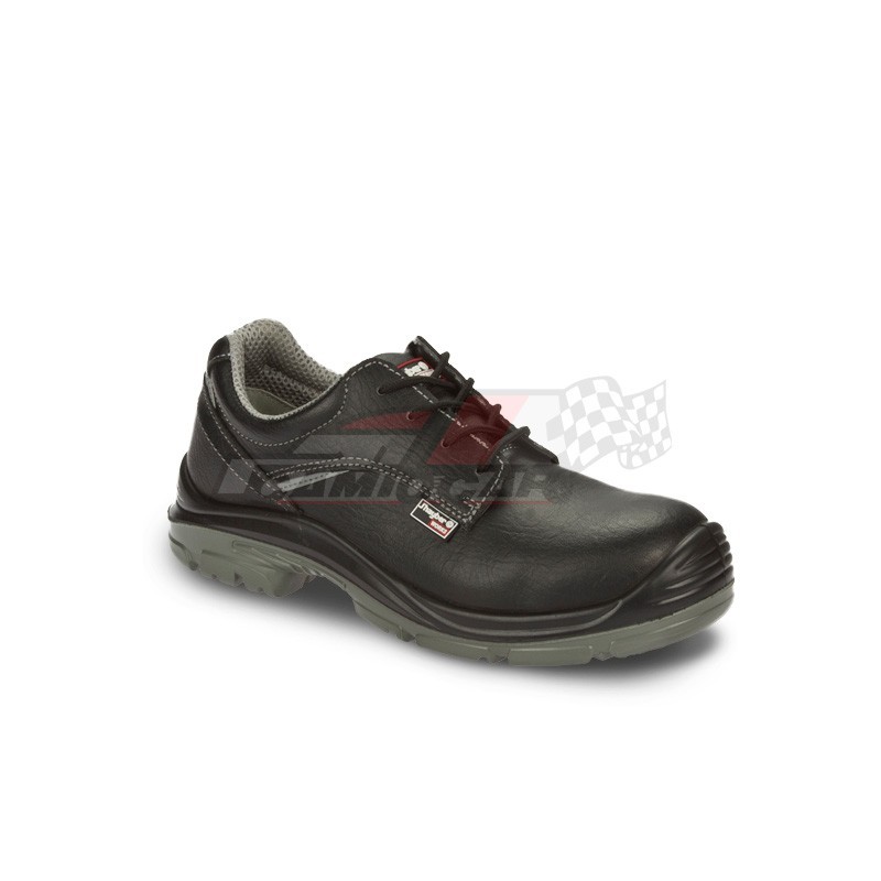 Jhayber New Cadmio S3 SRC - Bota de Seguridad en Piel Flor, Antideslizante y Libre de Metal