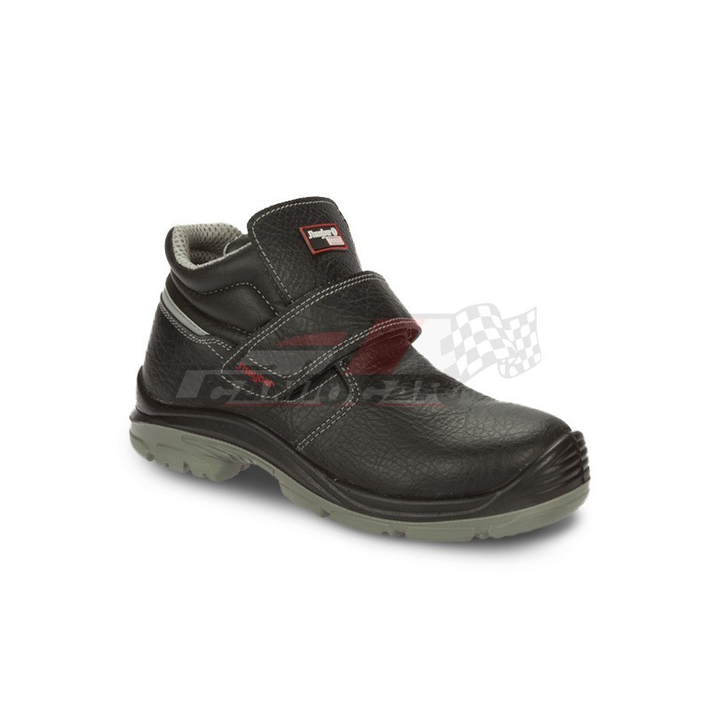 Jhayber New Huracan S3 SRC - Bota de Seguridad en Piel Flor, Antideslizante y Libre de Metal