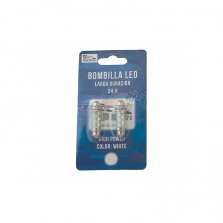 Pack 2 bombillas LED plafón 24V para camión