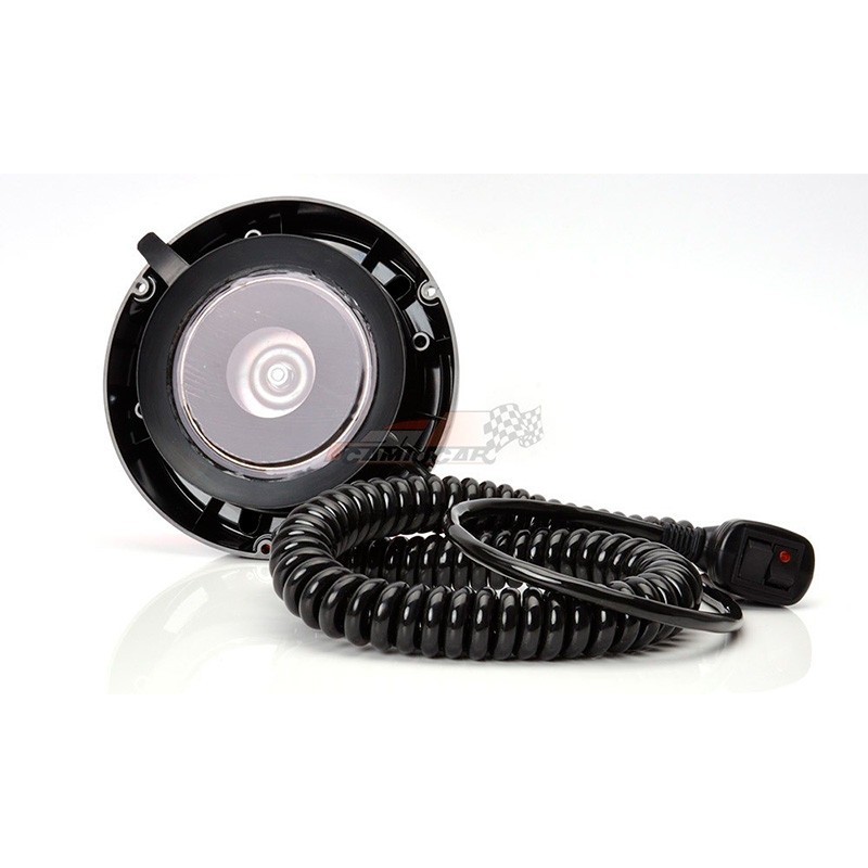 Rotativo LED transparente