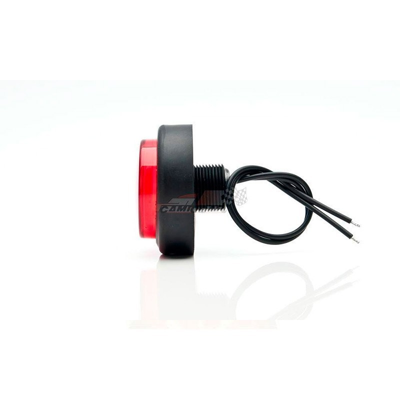 Piloto LED de gálibo  rojo trasero para camiones