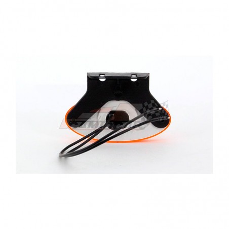 Piloto intermitente LED ovalado para remolques