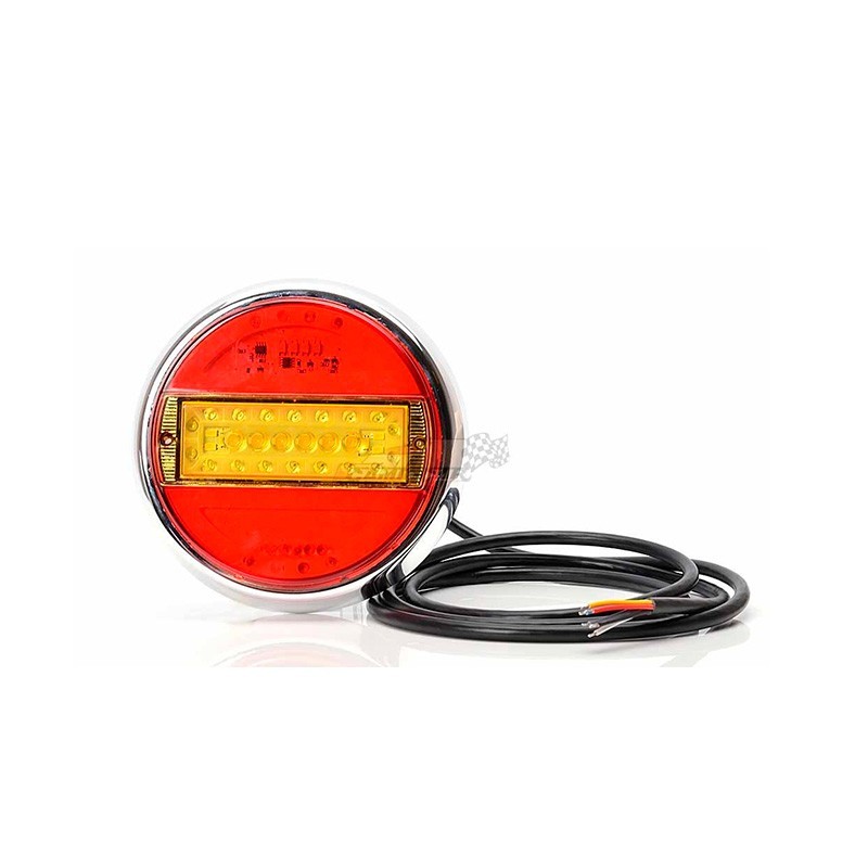 Piloto LED redondo multifunción extrafino