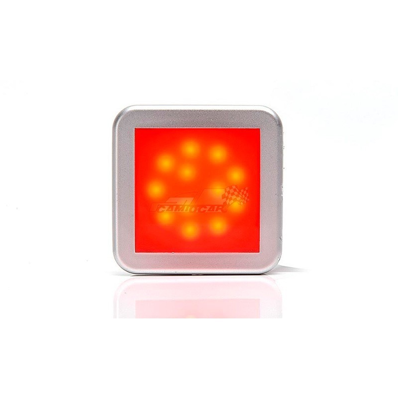 Piloto cuadrado LED posición (3 colores)